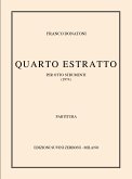 Franco Donatoni, Quarto Estratto Partitur Franco Donatoni, Quarto Estratto Partitur