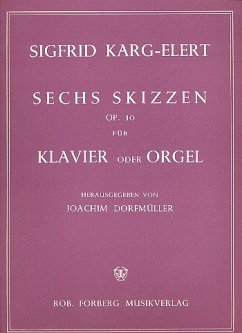 Cover 6 Skizzen op.10 für Orgel
