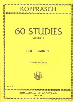 Cover 60 Studies vol.2 for trombone