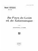 Au pays de Leon et de Salamanque pour saxophone alto et piano