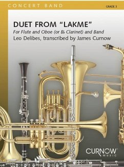 Léo Delibes, Duet from Lakmé Flute, Oboe and Concert Band/Harmonie Partitur + Stimmen