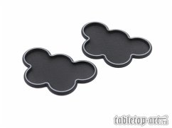 Cover Movement Tray - Rounded Edge - 25mm 5s Cloud - Black-Silver (2)