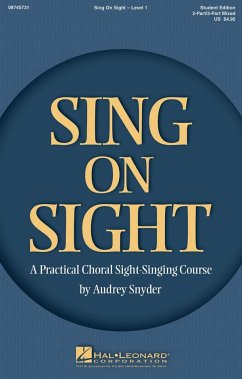 Sing on Sight 2- or 3-part Choir Chorpartitur Cover Sing on Sight 2- or 3-part Choir Chorpartitur