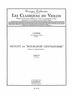 LULLY/CATHERINE CLASSIQUE VIOLON N0101 BALLETS DU ROI:MENUET DU BOURGEOIS GENTILHOMME