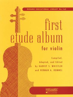 Cover First Etude Album for Violin