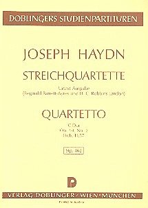 Streichquartett C-Dur op.54,2 Hob.III:57, Studienpartitur