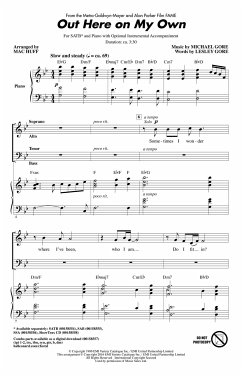 Cover Out Here on My Own Chor CD