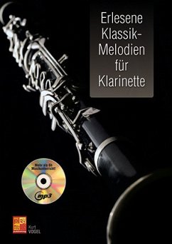 Cover Erlesene Klassik-Melodien Für Klarinette Clarinet Buch + CD
