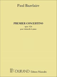 Concertino no.1 op.126 pour violoncelle et piano Cover Concertino no.1 op.126 pour violoncelle et piano