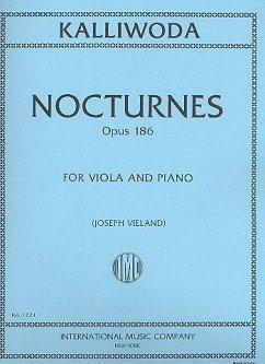 Nocturnes op.186 for viola and piano