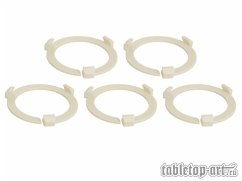 Squad Marker - 40mm Vanilla White (5) Cover Squad Marker - 40mm Vanilla White (5)