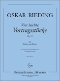 4 leichte Vortragsstücke op.23 für Violine und Klavier