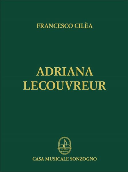 Adriana Lecouvreur Klavierauszug (it)