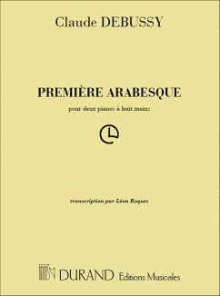 C. Debussy Premiere Arabesque Pour Piano 2 Pianos