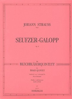 SEUFZER-GALOPP OP.9 FUER 2 TRP, HRN, POS, TUBA PARTITUR+STIMMEN TOTZAUER, PETER, BEARB.