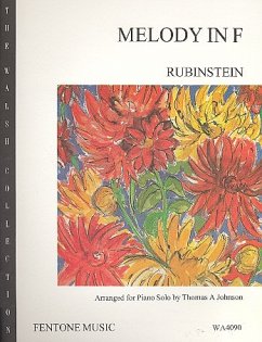 Cover Melody in F for piano