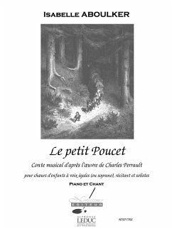 Cover ABOULKER/PERRAULT PETIT POUCET CONTE MUSICAL/CHANT ET PIANO