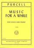 Music for a While for low voice and piano