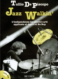 Cover Jazz walkin' (+CD): per batteria