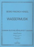 Wassermusik für 2 Trompeten, Posaune, Horn und Tuba Partitur und Stimmen