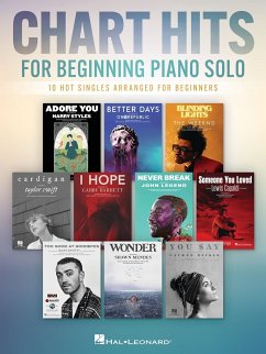 Cover Chart Hits for Beginning Piano Solo