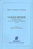 Vogelweide op.186 Liederzyklus für Bariton und Gitarre (Klavier)