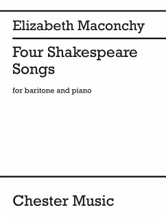 Cover Elizabeth Maconchy, Four Shakespeare Songs Baritone Voice and Piano Buch