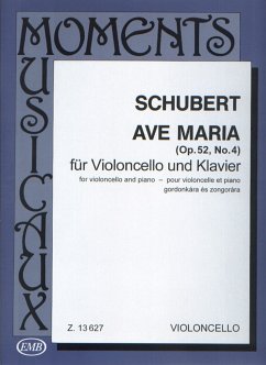 Cover Ave Maria op.52,4 für Violoncello und Klavier