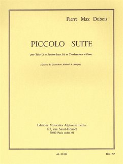 Piccolo Suite pour tuba (saxhorn basse/trombone basse) et piano