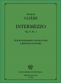 Intermezzo op.9,1 für Kontrabaß und Klavier Intermezzo op.9,1 für Kontrabaß und Klavier