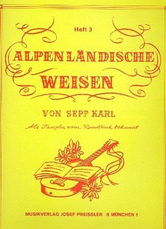 Cover Alpenländische Weisen Band 3 für Gitarre