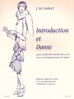 Cover Introduction et danse saxhorn basse et piano