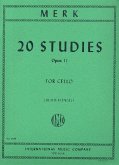 20 Studies op.11 for cello solo