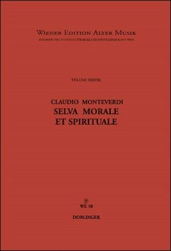 WE38 C.Monteverdi, Selva Morale et Spirituale Partitur