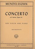 Concerto e minor op.64 for violin and piano