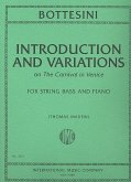 Introductions and Variations on the Carnival in Venice for string bass and piano