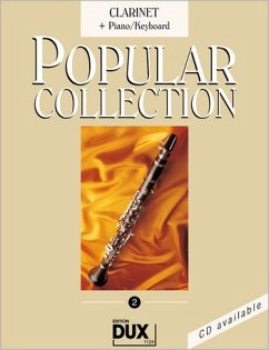 Cover Popular Collection 2. Clarinet + Piano / Keyboard