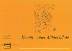 Cover Komm spiel Altblockflöte Elementarschule für Einzel- und Gruppenunterricht