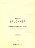 Missa solemnis b-moll für Soli, Chor, Orchester und Orgel Klavierauszug (la)