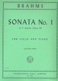 Sonata e minor op.38,1 for violoncello and piano