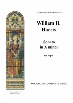 Cover Sir William Henry Harris, Sonata In A Minor Orgel Buch