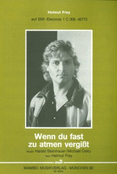 Cover Wenn du fast zu atmen vergisst: für Klavier