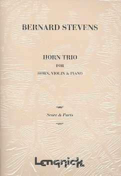 Cover Trio op.38 for horn, violin and piano score and parts