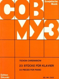 Cover 23 Stücke für Klavier