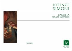 Lorenzo Simoni, Candela, for Alto Saxophone Saxophone