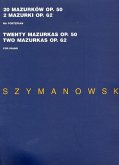 20 Mazurkas op.50 - 2 Mazurkas op.62 for piano 20 Mazurkas op.50 - 2 Mazurkas op.62 for piano