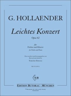 Leichtes Konzert op.62 für Violine und Klavier