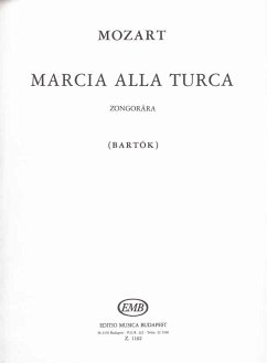 Cover Marcia alla Turca from the Sonata in A (K 331) Piano