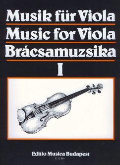 Cover Musik für Viola und Klavier Band 1 Von Bach bis Stamitz