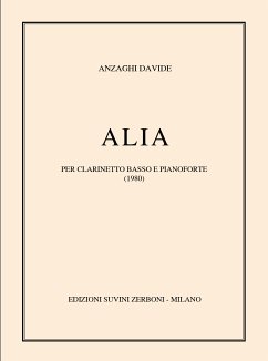 Cover Anzaghi, Alia Klarinette und Klavier Buch + Einzelstimme